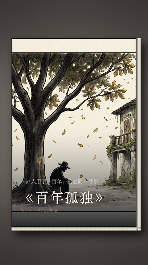 《百年孤独》封面