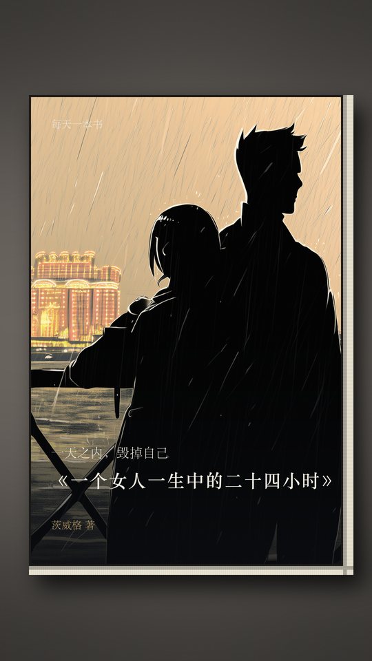 《一个女人一生中的二十四小时》封面