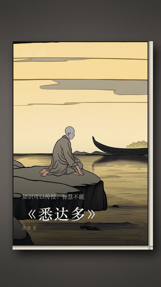 《悉达多》封面