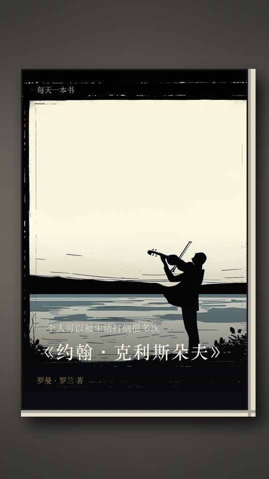 《约翰·克利斯朵夫》封面