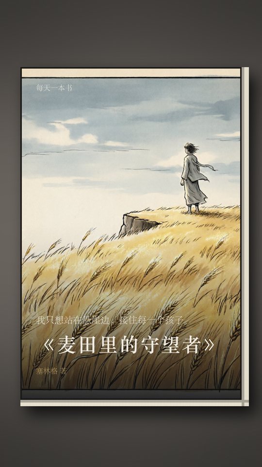 《麦田里的守望者》封面